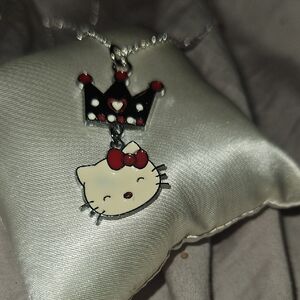 Cute Hello Kitty Pendant Necklace